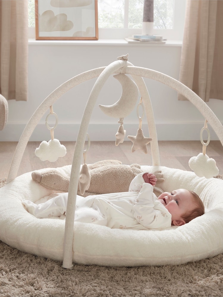 Mamas & Papas Cream Welcome To The World Duckling Playmat - Image 2 of 9
