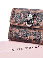 Moda in Pelle Leopard Print Layla Larry Purse - Image 3 of 4