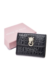 Moda in Pelle Leopard Print Layla Larry Purse - Image 1 of 4