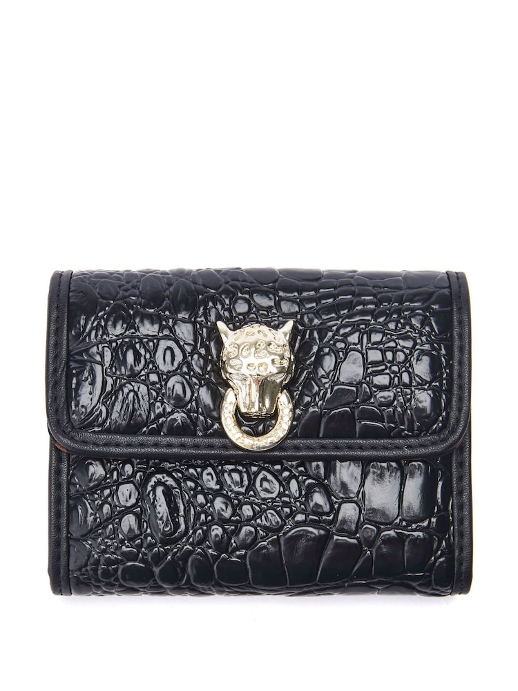 Moda in Pelle Leopard Print Layla Larry Purse - Image 2 of 4
