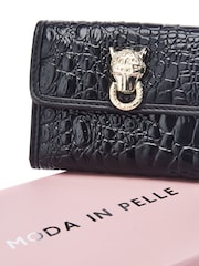 Moda in Pelle Leopard Print Layla Larry Purse - Image 3 of 4