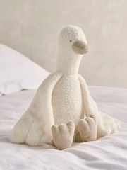 Mamas & Papas Cream Welcome to the World Duckling Soft Toy - Image 3 of 4