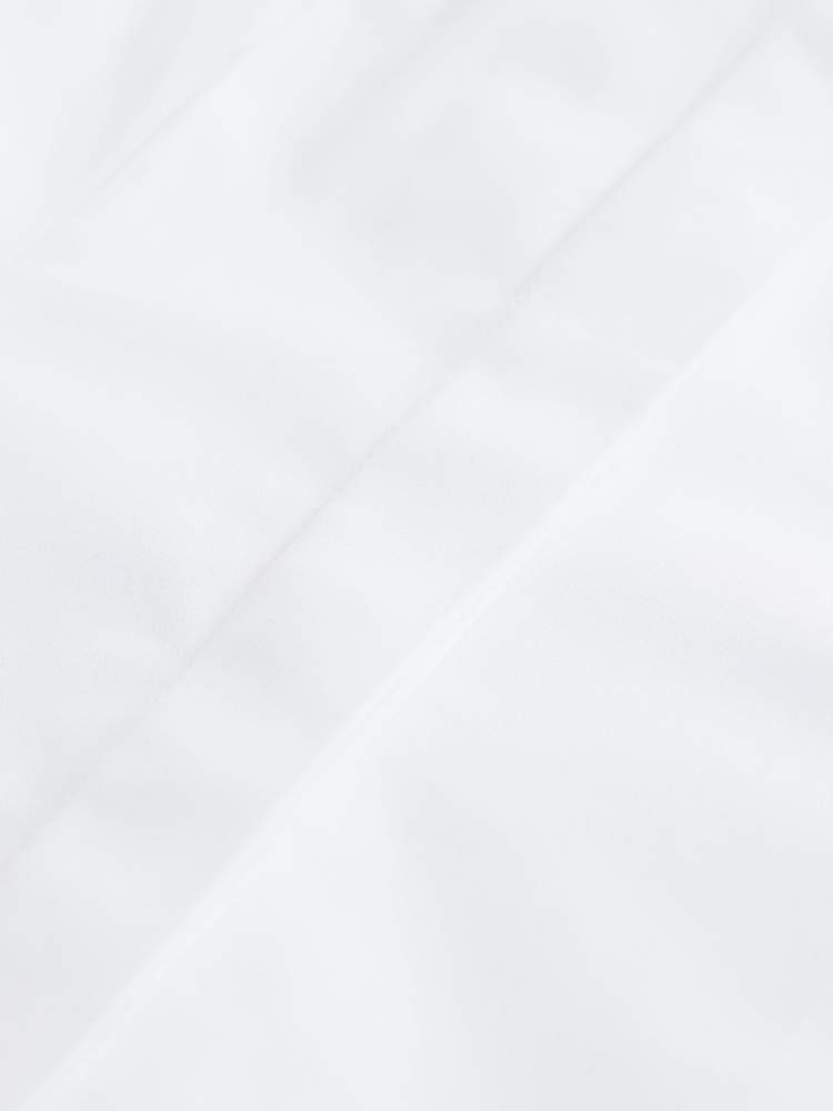 White Fitted Cap Sleeve Cotton Rich Stretch Premium School Shirts 2 Pack (3-18yrs) - Image 5 of 5