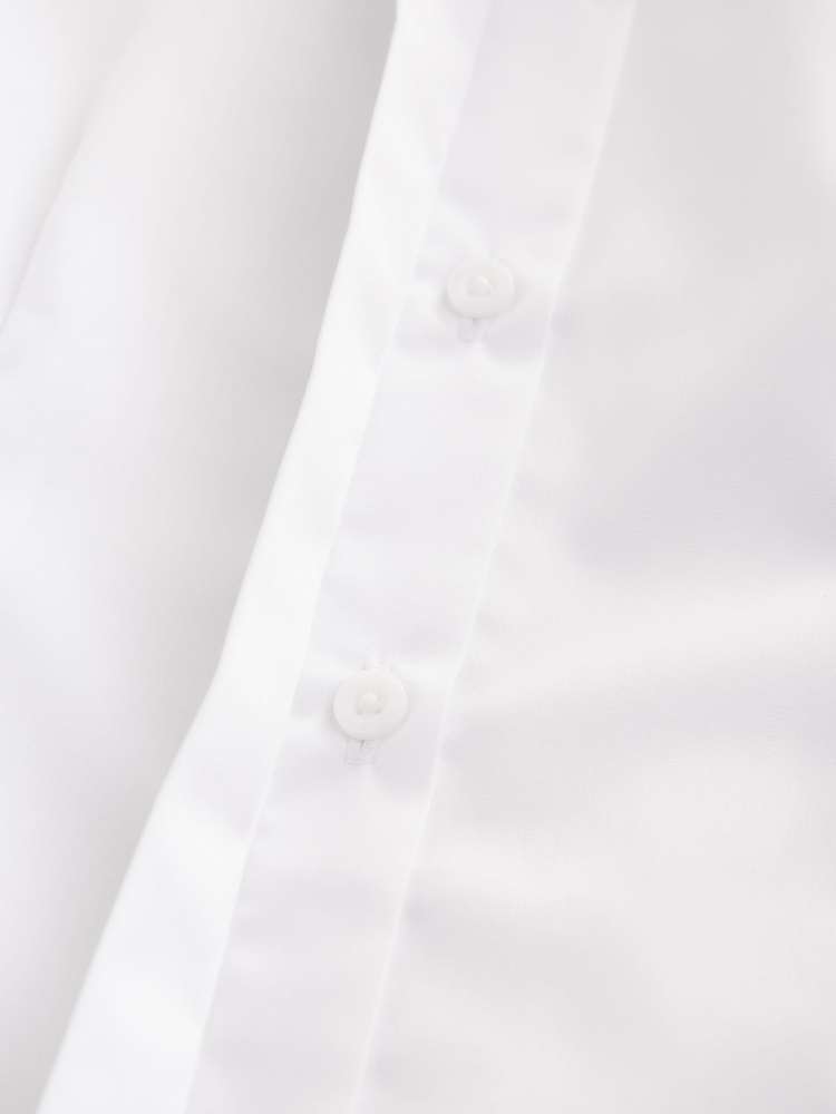White Short Sleeve School Shirts 2 Pack (3-18yrs) - Image 6 of 6 White Short Sleeve School Shirts 2 Pack (3-18yrs) - Image 6 of 6