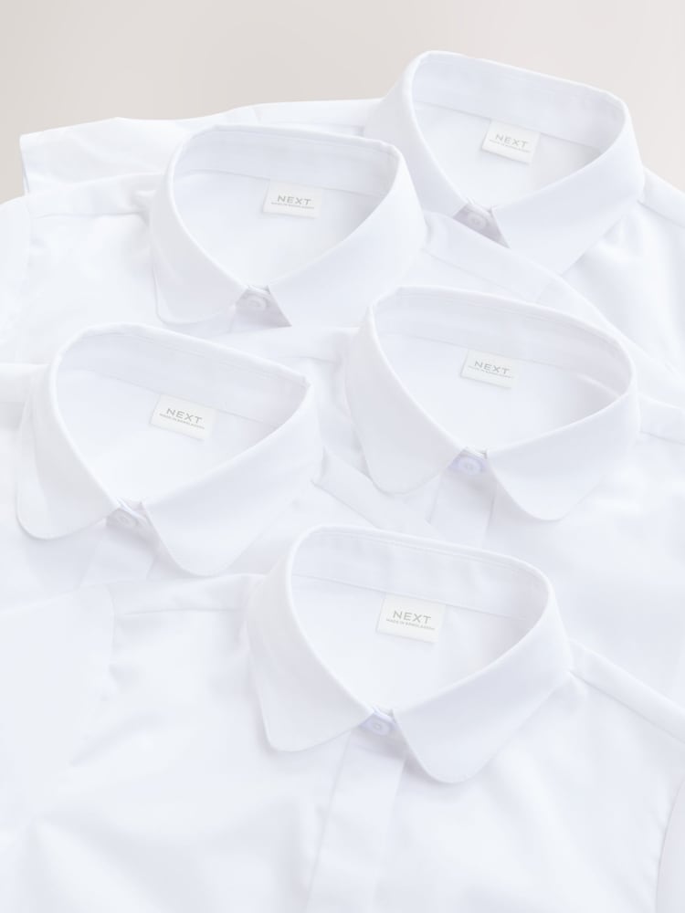 slim fit dress slacks White Classic Fit Solid Short Sleeve Dress Shirt – Classic Mens Direct main image 0