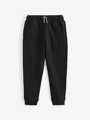 New Black Slim Fit Joggers 2 Pack (3-16yrs) - Image 2 of 5