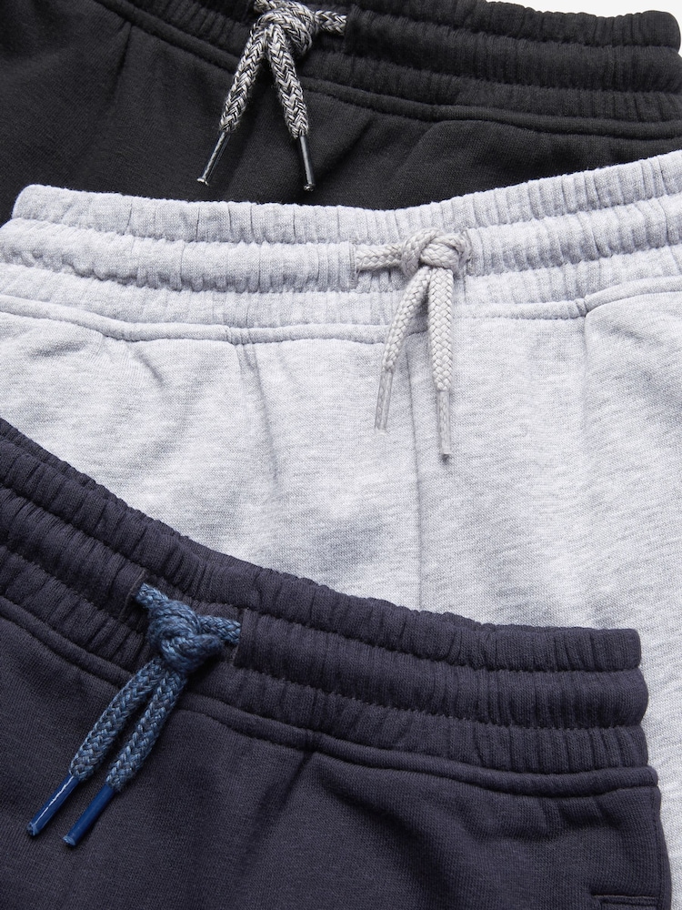 Multi Slim Fit Joggers 3 Pack (3-16yrs) - Image 5 of 5