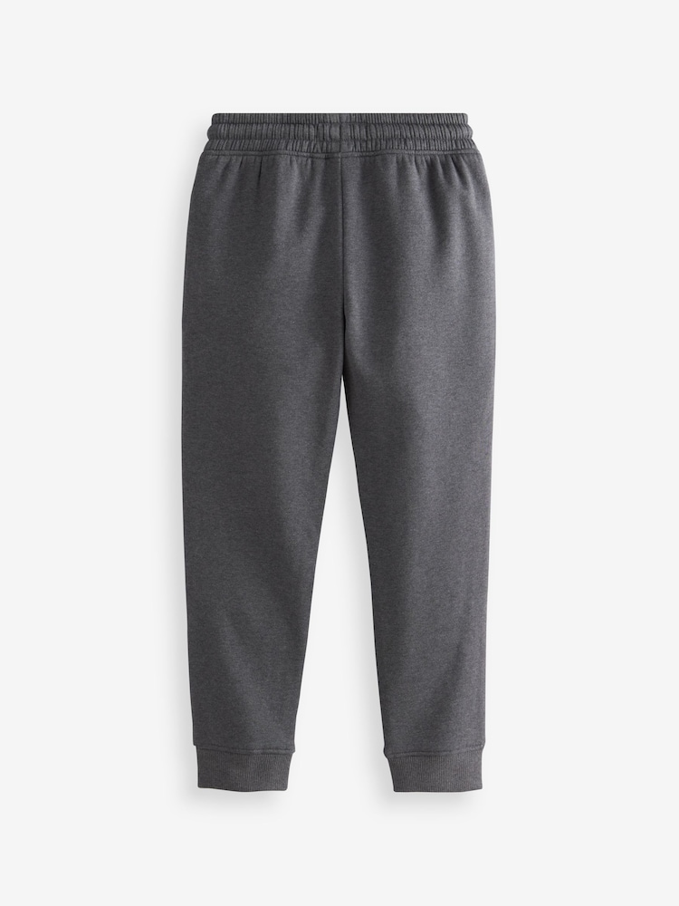 Black/Navy Slim Fit Basic Joggers 5 Pack (3-16yrs) - Image 2 of 2