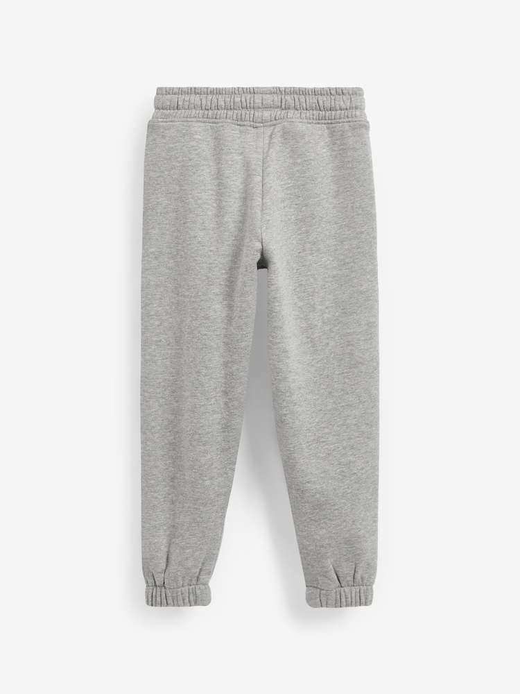 Grey Marl Regular Fit Basic Joggers (3-16yrs) - Image 2 of 3