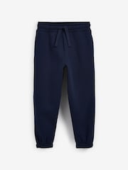 Navy Blue Regular Fit Basic Joggers (3-16yrs) - Image 1 of 3