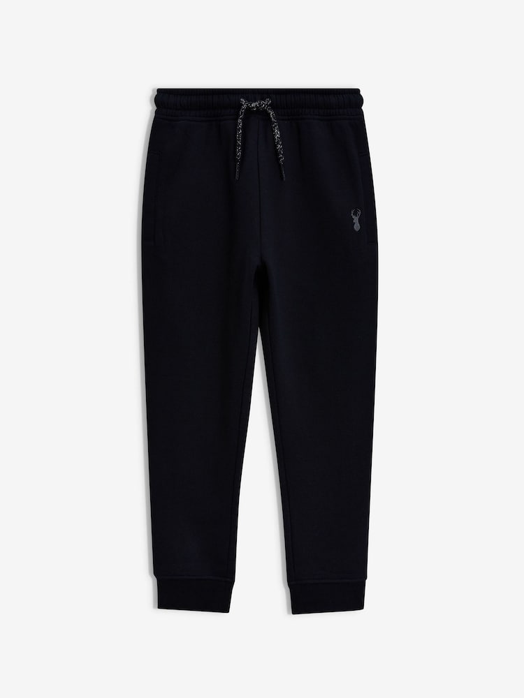New Black Slim Fit Basic Joggers (3-16yrs) - Image 1 of 3
