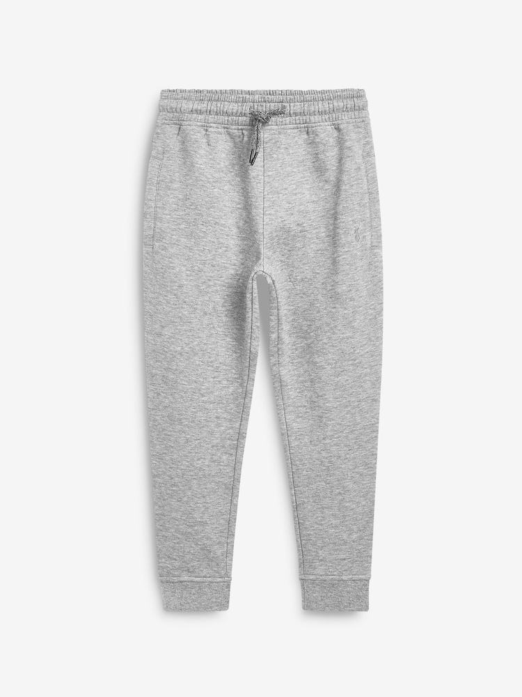 Grey Marl Slim Fit Basic Joggers (3-16yrs) - Image 1 of 2