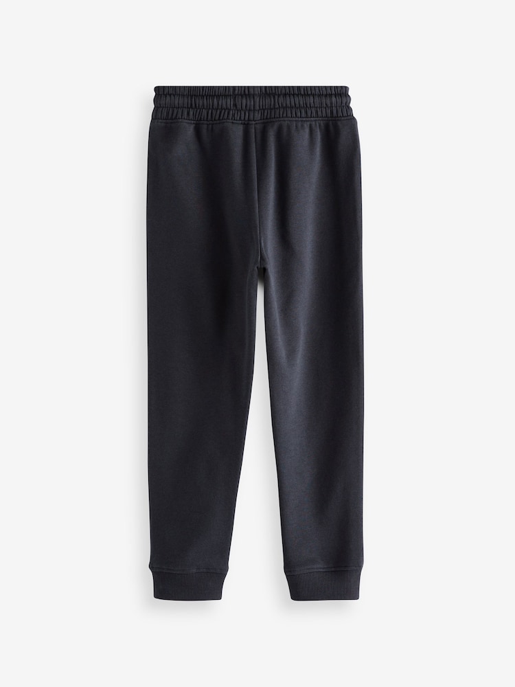 Navy Blue Slim Fit Basic Joggers (3-16yrs) - Image 1 of 3