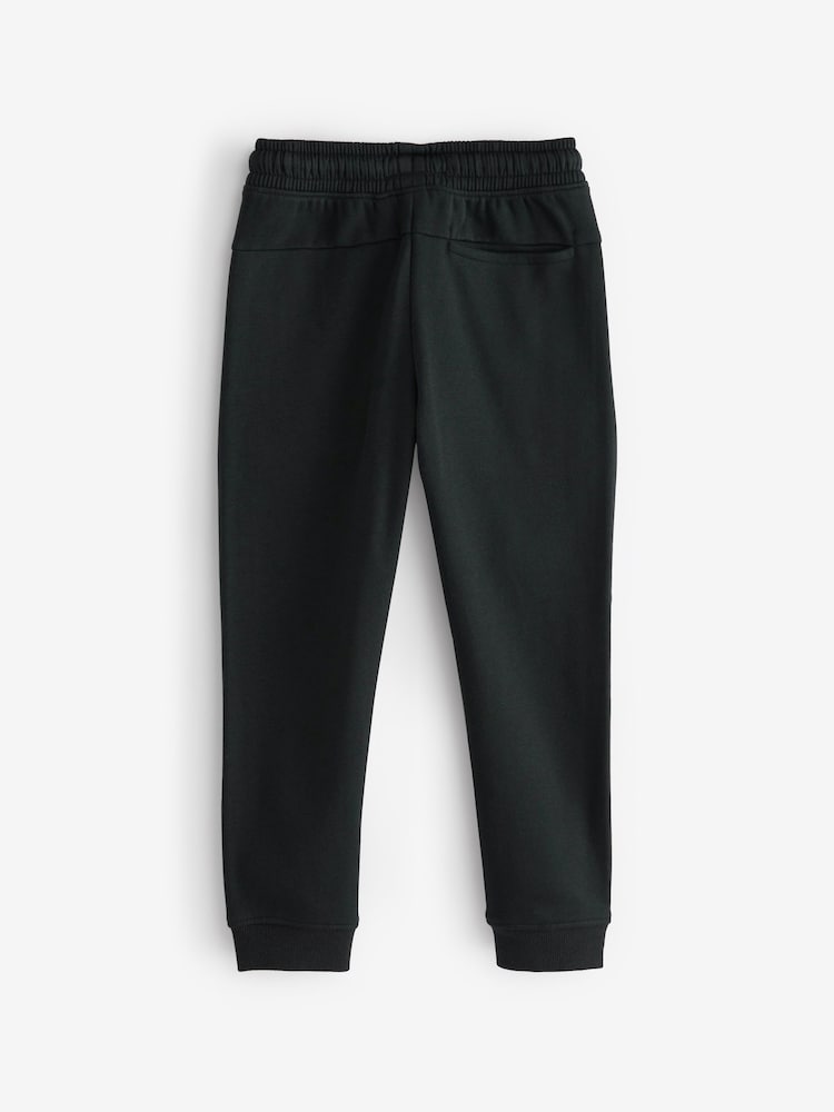Novo preto - Calças de corrida Slim Fit com zíper (3a16anos) - Imagem 2 de 2