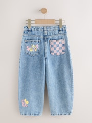 Blue Denim SmileyWorld® Barrel Jeans (3-16yrs) - Image 2 of 5
