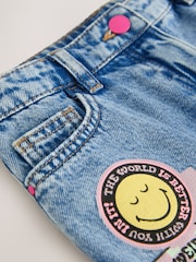 Blue Denim SmileyWorld® Barrel Jeans (3-16yrs) - Image 5 of 5