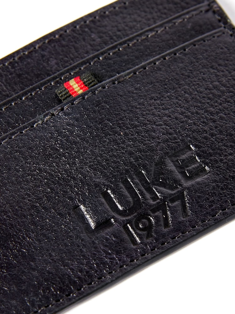 Luke 1977 Milled Card Holder Black Wallet - Image 4 of 4