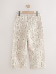 Snake Print Wide Leg Jeans (3-16yrs) - Image 2 of 4