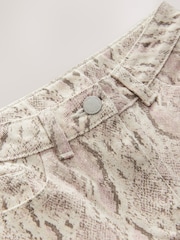 Snake Print Wide Leg Jeans (3-16yrs) - Image 3 of 4
