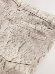 Snake Print Wide Leg Jeans (3-16yrs) - Image 4 of 4