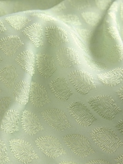 Green Printed Long Sleeve Kurta - Image 8 of 9