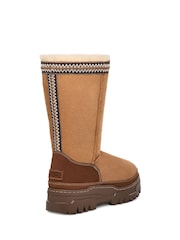 UGG Chestnut Brown Classic Tall Trail Gazer Waterproof Boots - Image 4 of 6