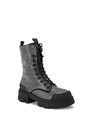 KG Kurt Geiger Trekker Gem Black Boots - Image 4 of 7