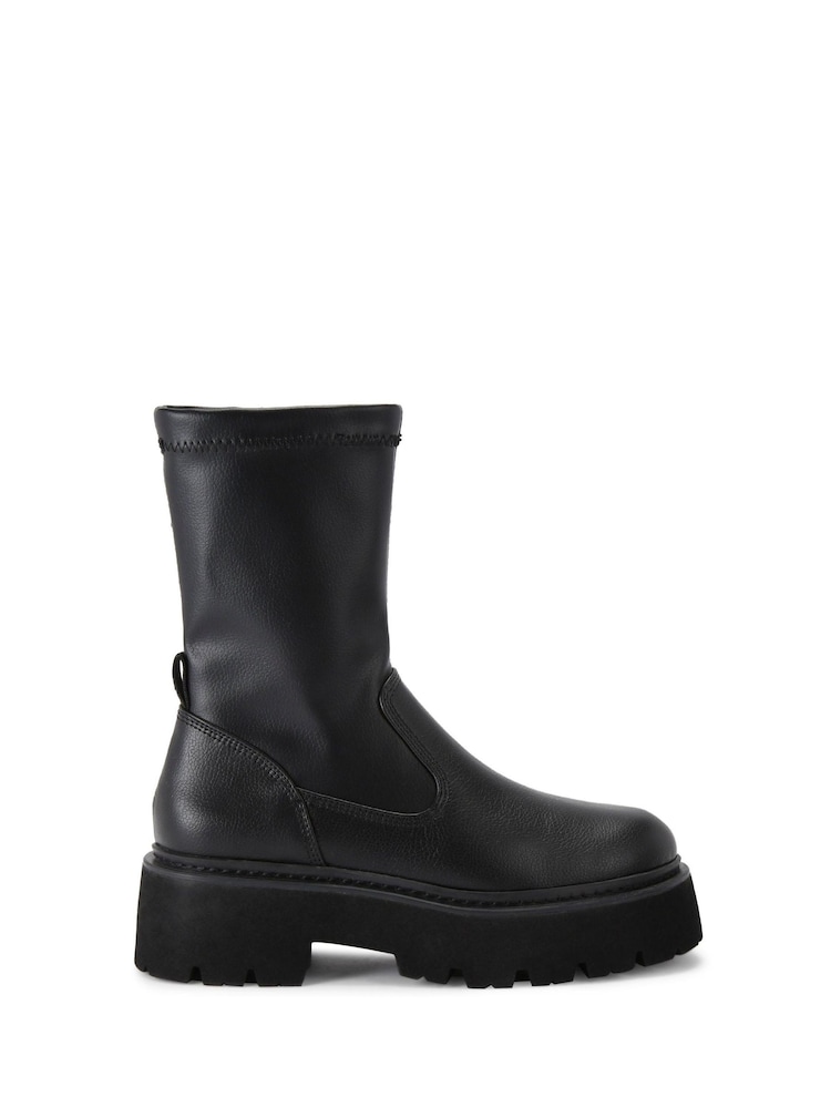 KG Kurt Geiger Trick Sock Black Boots - Image 2 of 5
