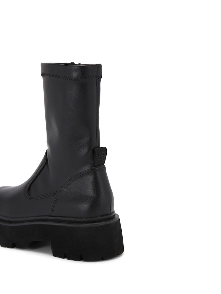 KG Kurt Geiger Trick Sock Black Boots - Image 5 of 5 KG Kurt Geiger Trick Sock Black Boots - Image 5 of 5