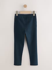Navy Pull-On Cotton Rich Stretch School Trousers (3-16yrs) - Image 6 of 8