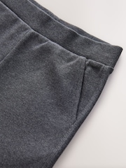 Grey - Pull-On Cotton Rich Stretch Flared School Trousers (3-17yrs) - Image 7 of 8