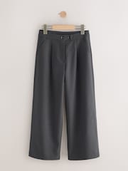Grau - Schulhose mit weitem Beinsaum, Senior (9–18 Jahre) - Bild 10 von 14