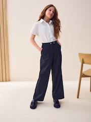 Grau - Schulhose mit weitem Beinsaum, Senior (9–18 Jahre) - Bild 7 von 14