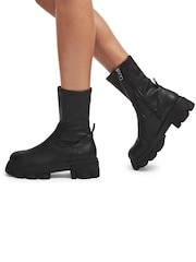 Carvela Explorer Sock Black Boots - Image 1 of 5