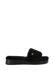 Carvela Cloud Cosy Black Sandals - Image 2 of 5
