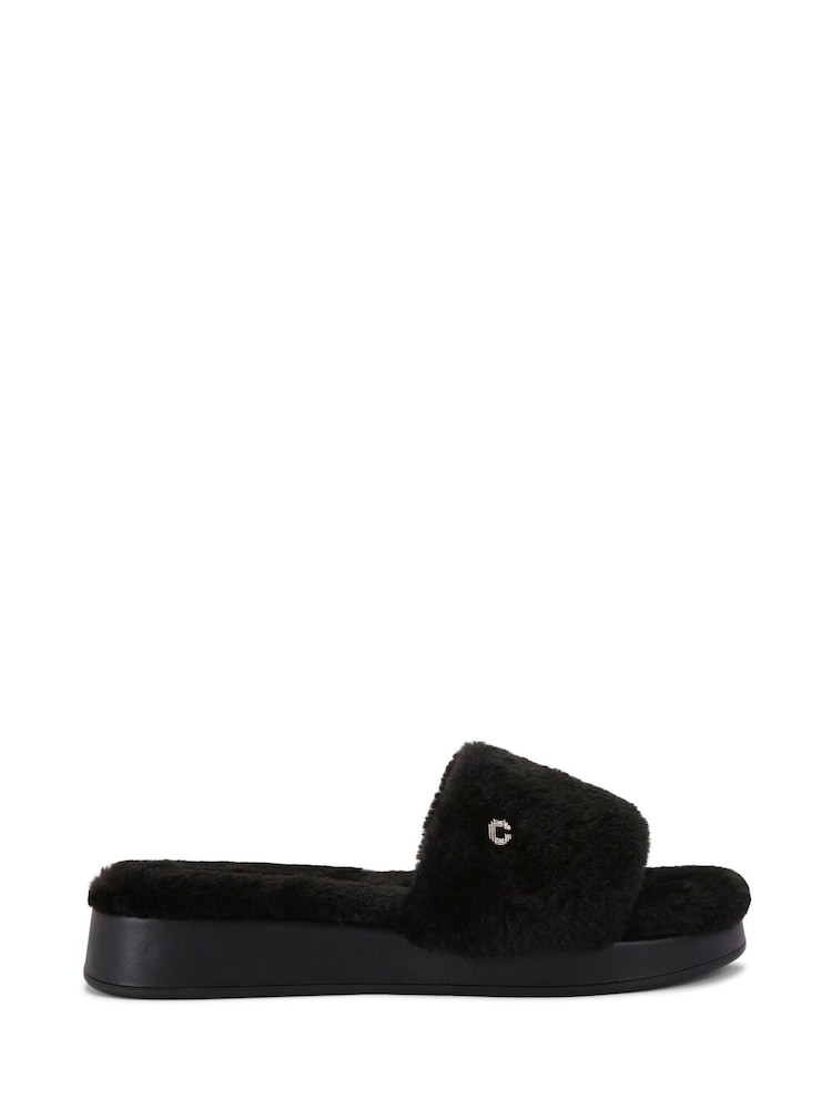 Carvela Cloud Cosy Black Sandals - Image 2 of 5