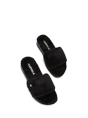 Carvela Cloud Cosy Black Sandals - Image 5 of 5