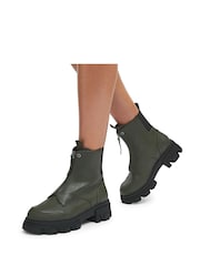 Carvela Green Explorer Zip Boots - Image 1 of 5
