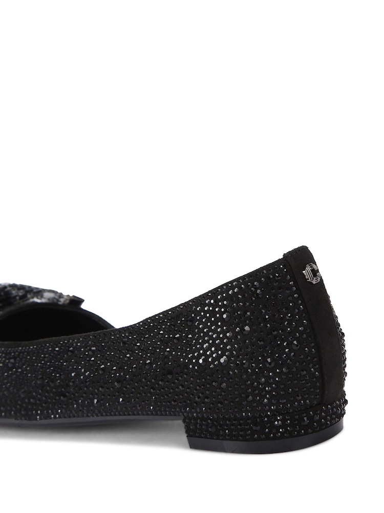 Carvela Regal Bow Flat Black Pumps - Image 10 of 10 Carvela Regal Bow Flat Black Pumps - Image 10 of 10