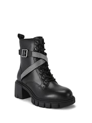 Carvela Ignite Strap Black Boots - Image 3 of 5