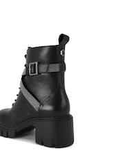 Carvela Ignite Strap Black Boots - Image 5 of 5