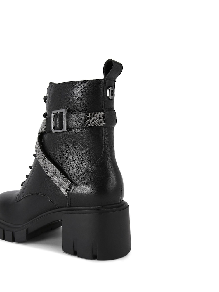 Carvela Ignite Strap Black Boots - Image 5 of 5