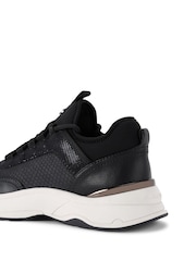 Carvela Swift Runner Black Trainers - Image 4 of 5