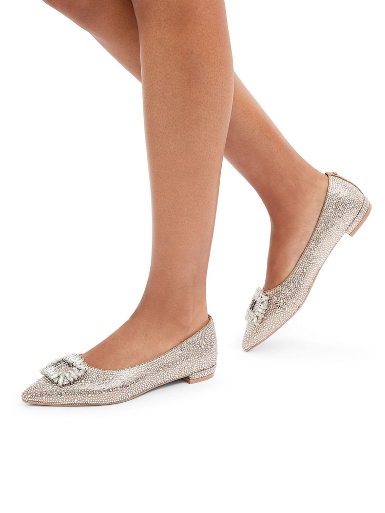 Carvela Virtue Flat Black Shoes - Image 1 of 5