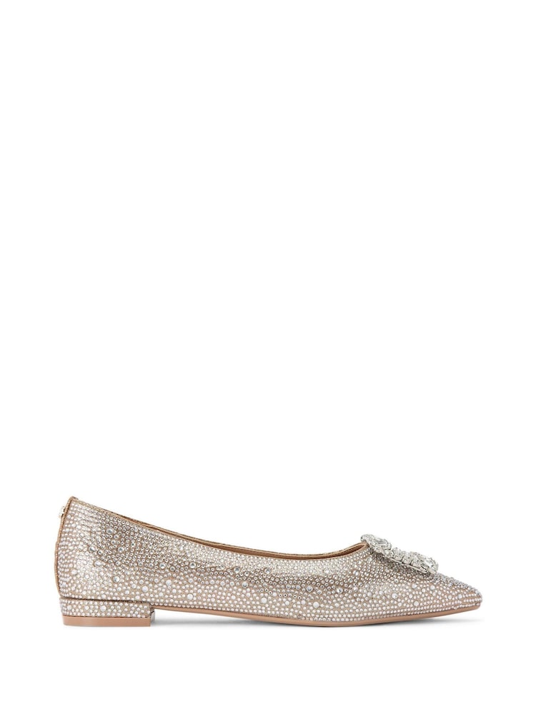 Carvela Virtue Flat Black Shoes - Image 2 of 5