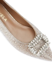 Carvela Virtue Flat Black Shoes - Image 4 of 5