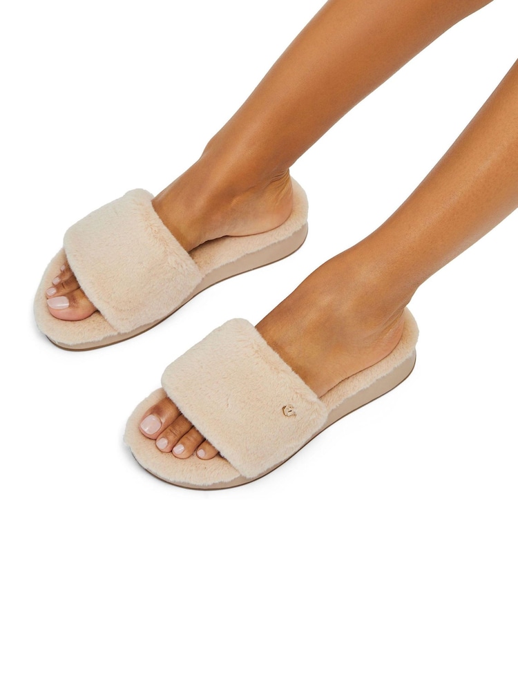 Carvela Cream Cloud Cosy Sandals - Image 1 of 5