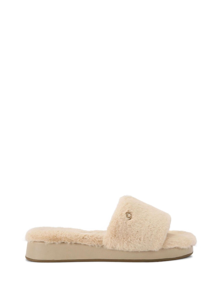 Carvela Cream Cloud Cosy Sandals - Image 2 of 5