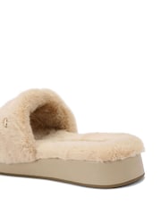 Carvela Cream Cloud Cosy Sandals - Image 4 of 5