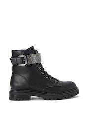 Carvela Black Glisten Ankle Black Boots - Image 1 of 5